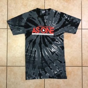 Imagine Togetherness Black/Grey Tie Dye Shirt S